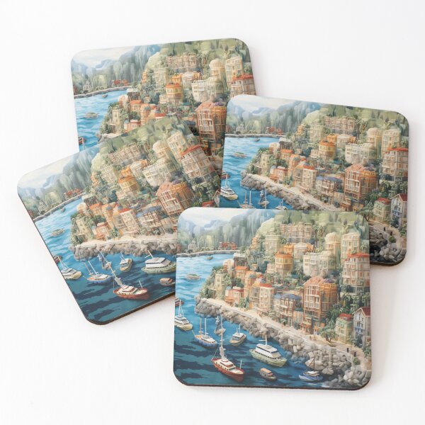 Item preview, Discovering Monaco's Coastal Charms #9 designed and sold by Anuchartl.