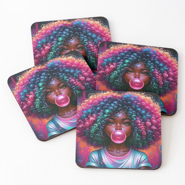 Item preview, Bubblegum Glow: Radiant Curls and Vibrant Vibes designed and sold by aprilsims.