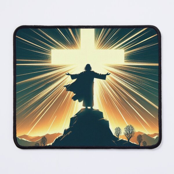 Item preview, Jesus standing at the cross designed and sold by JesusClub.