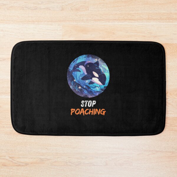 Item preview, Stop poaching Orca  designed and sold by SMARTKIT  DESIGNAGENCY.