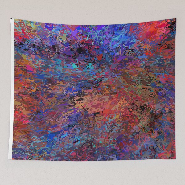 Item preview, Colorful Modern Abstract Art, Original Print designed and sold by dwjart.