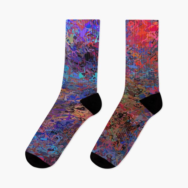 Item preview, Colorful Modern Abstract Art, Original Print designed and sold by dwjart.