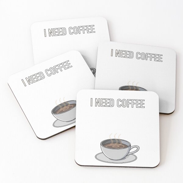 Item preview, I need coffee designed and sold by Rudy-Art.