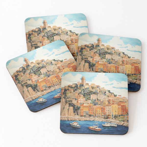 Item preview, Discovering Monaco's Coastal Charms #11 designed and sold by Anuchartl.