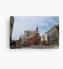 The New York Avenue Presbyterian Church Canvas Print