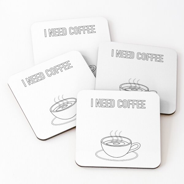 Item preview, I need coffee designed and sold by Rudy-Art.
