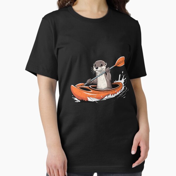 Item preview, Kayaking River Otter Kayaker Kayak Canoe Paddling designed and sold by GELPADON15.