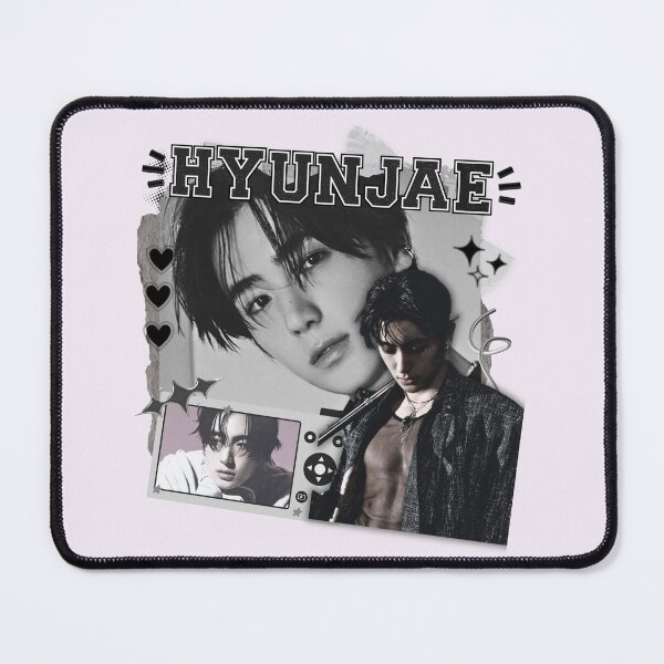 Item preview, HYUNJAE The Boyz Kpop Boy Group Scrapbook Collage Design designed and sold by AJUNICE STUDIO.
