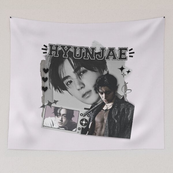 Item preview, HYUNJAE The Boyz Kpop Boy Group Scrapbook Collage Design  designed and sold by AJUNICE STUDIO.