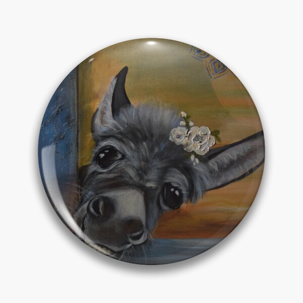 Item preview, A cute gray donkey with toothy grin designed and sold by ChrisJArcher.