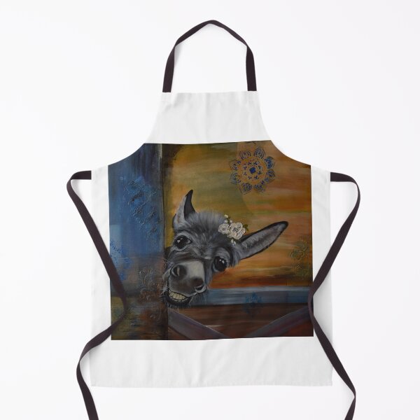 Item preview, A cute gray donkey with toothy grin designed and sold by ChrisJArcher.