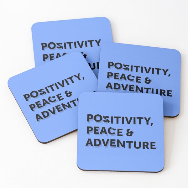 Item preview, Positivity,  peace and adventure designed and sold by Mara's designs.