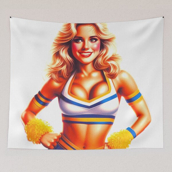 Item preview, Old School Cheerleader designed and sold by PulpVintage.