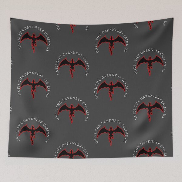 Item preview, Until The Darkness Claims Us Dragon Wyvern  designed and sold by WoodburyLake.