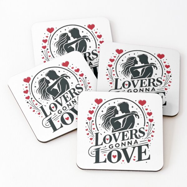 Item preview, Lovers Gonna Love - Romantic Silhouette Couple Design designed and sold by GemBob Creations.