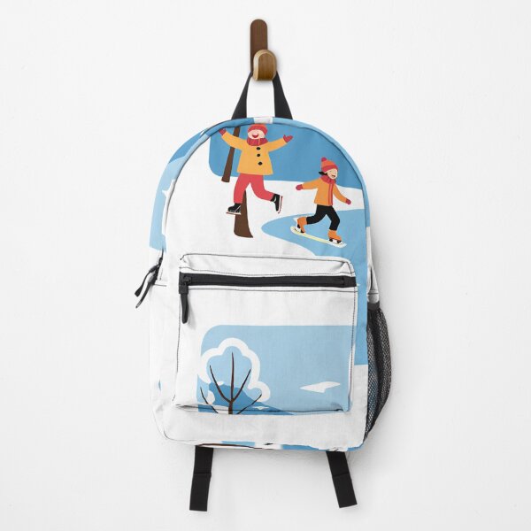Item preview, Ice Skating in City Beautiful View designed and sold by xiaidex.