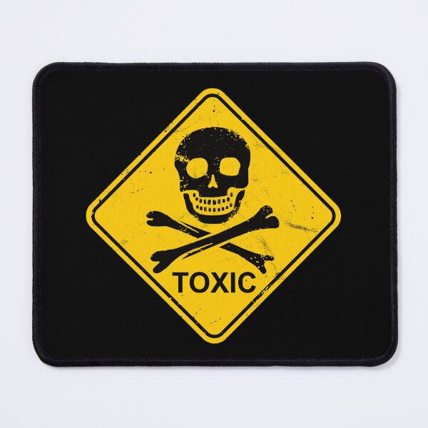 Item preview, Toxic Sign - Skull & Crossbones designed and sold by IncognitoMode.
