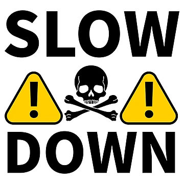 Artwork thumbnail, Slow down by Rachel the Artist