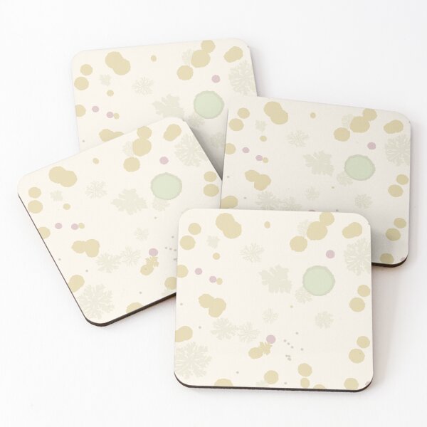 Item preview, Bacteria colony pattern - Beige designed and sold by MicroMarket.