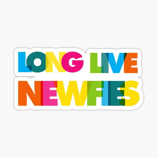 Long Live Newfies Sticker