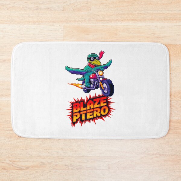 Item preview, Cool Dinosaur Biker Pixel Art - Retro Gaming T-Rex on Motorcycle - Vintage Style designed and sold by ObjCrea123.