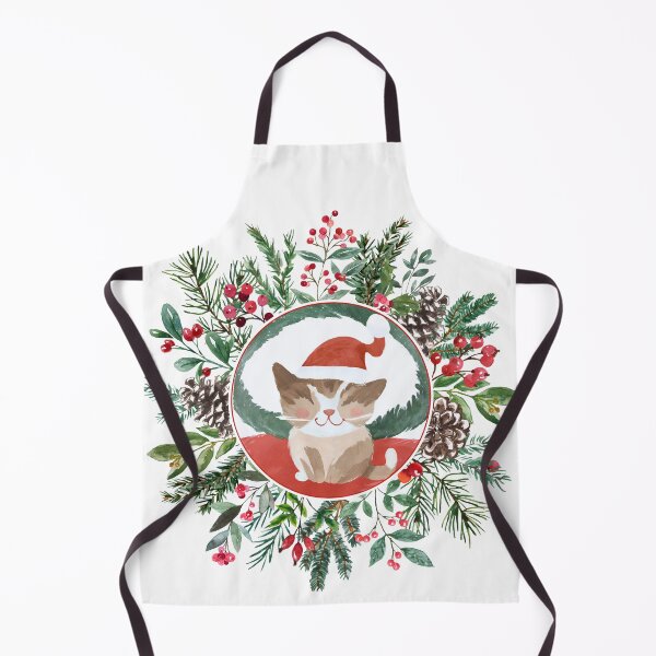 Item preview, CHRISTMAS, Christmas Time, Cat Christmas, xmas, Santa, designed and sold by GOLDENGARDENART.