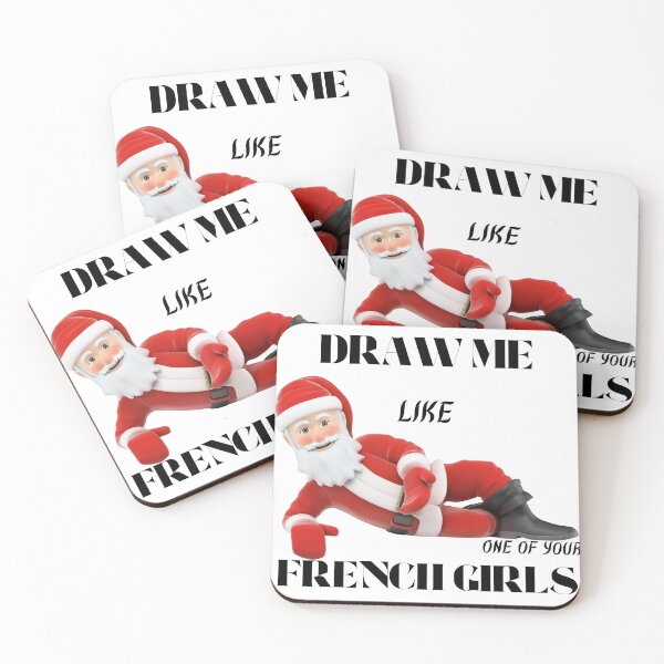 Item preview, Santa, Draw me like one of your French girls designed and sold by ArtemeliaDesign.
