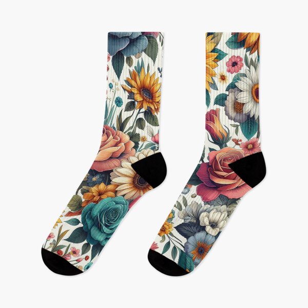 Artikelvorschau, Boho Bloom Bliss - Florales Muster - Potpourrie entworfen und verkauft von nature. electrified..