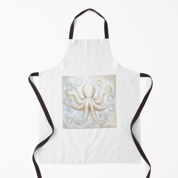 Item preview, Mystical white octopus designed and sold by I-R-A.