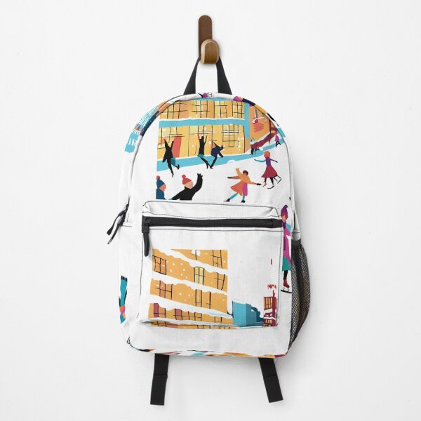 Item preview, Ice Skating in City Beautiful View designed and sold by xiaidex.