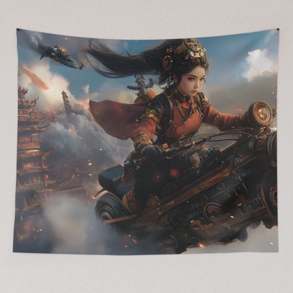 Item preview, Steampunk + Xianxia: Skybound Adventure designed and sold by Playing In Mud.