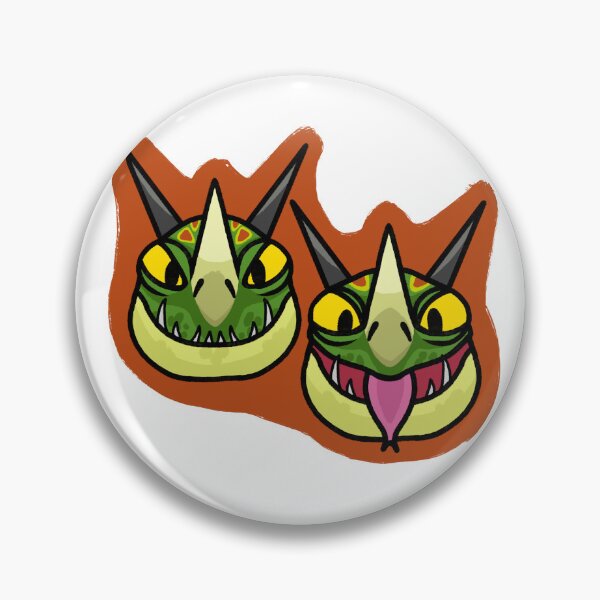 Item preview, Barf and Belch, Hideous Zippleback faces - How to Train Your Dragon designed and sold by NathanFost.
