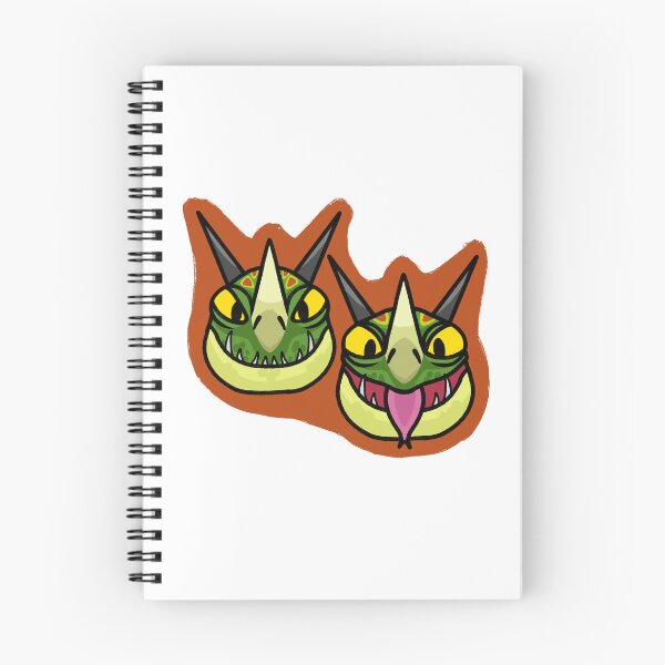Item preview, Barf and Belch, Hideous Zippleback faces - How to Train Your Dragon designed and sold by NathanFost.
