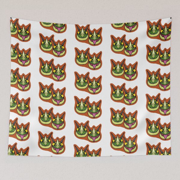 Item preview, Barf and Belch, Hideous Zippleback faces - How to Train Your Dragon designed and sold by NathanFost.