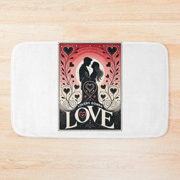 Item preview, Elegant Lovers Gonna Love Design – Romantic Couple and Heart Flourishes designed and sold by GemBob Creations.