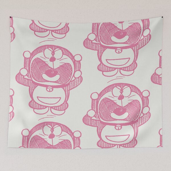 Item preview, Angry Robot Cat - Retro PINK Manga 70's designed and sold by SALENTOmadness.