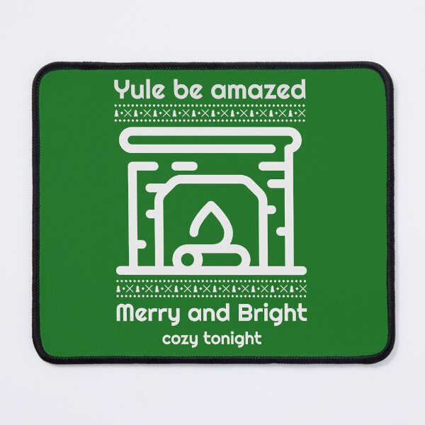 Item preview, Yule be amazed Merry and bright  cozy tonight  designed and sold by posolife.