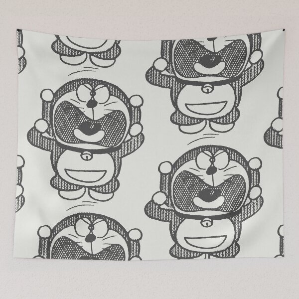 Item preview, Angry Robot Cat - Retro Grey Manga 70's designed and sold by SALENTOmadness.