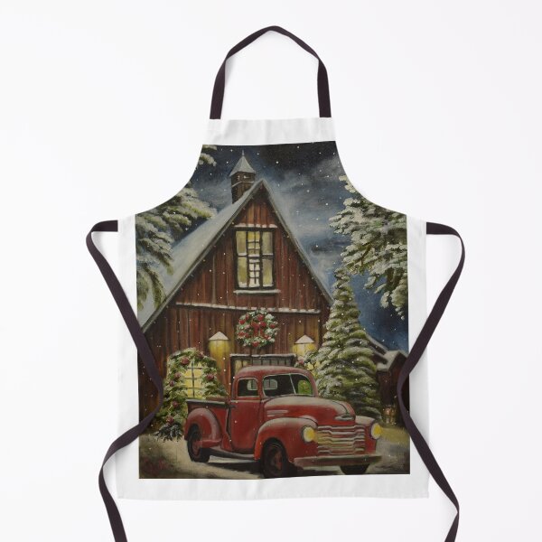 Item preview, Christmas Antique red Truck  designed and sold by ChrisJArcher.