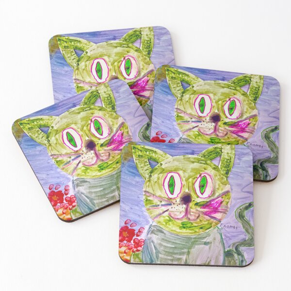 Item preview, Thomas Mayo: Paws Among Petals designed and sold by SplashAndShape.