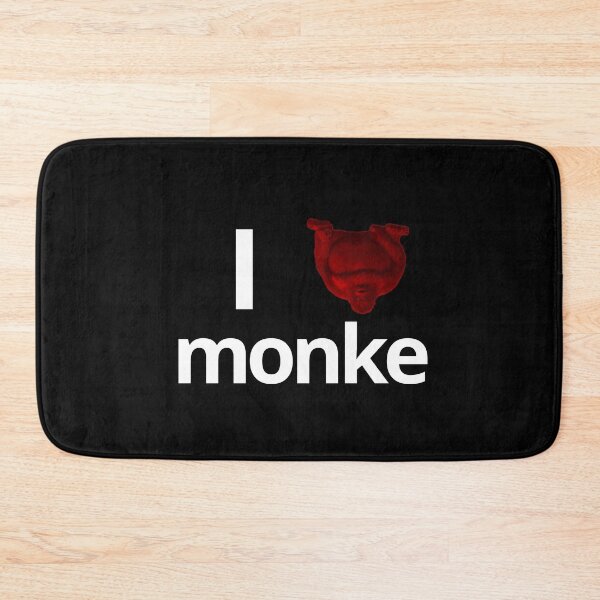 Item preview, I love Monke designed and sold by BearBrush.