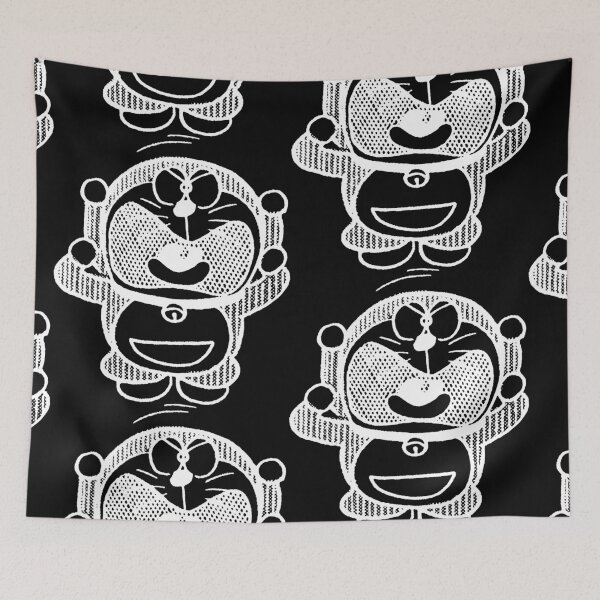 Item preview, Angry Robot Cat - Retro White Manga 70's designed and sold by SALENTOmadness.
