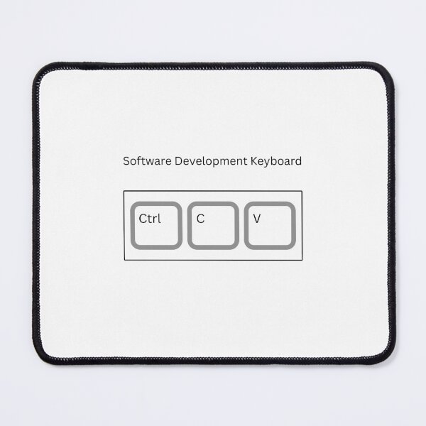 Item preview, Funny Software Developer Coding Keyboard designed and sold by psrearick.