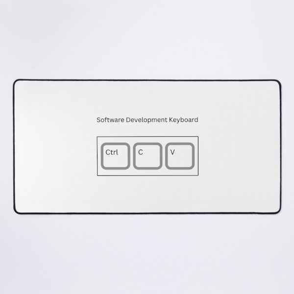 Item preview, Funny Software Developer Coding Keyboard designed and sold by psrearick.