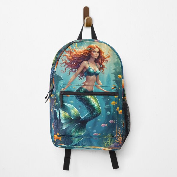 Item preview, Mermaid in magical underwater world designed and sold by VelvetClawStudio.
