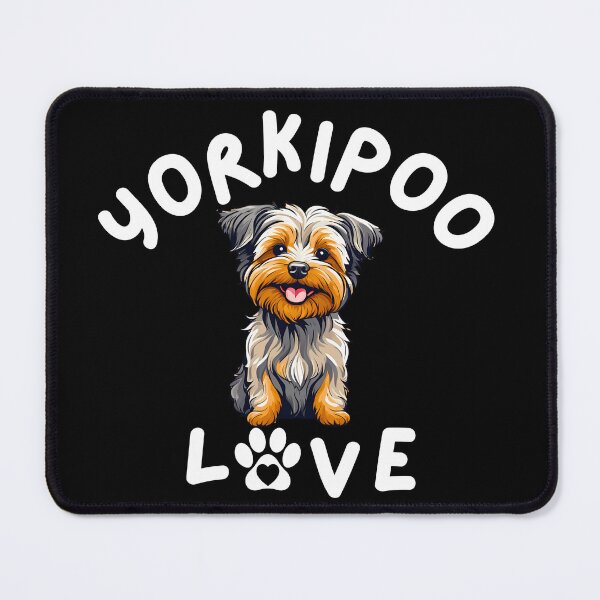 Item preview, Yorkipoo Love Cartoon Design for Dog Lovers designed and sold by Fredster1966.