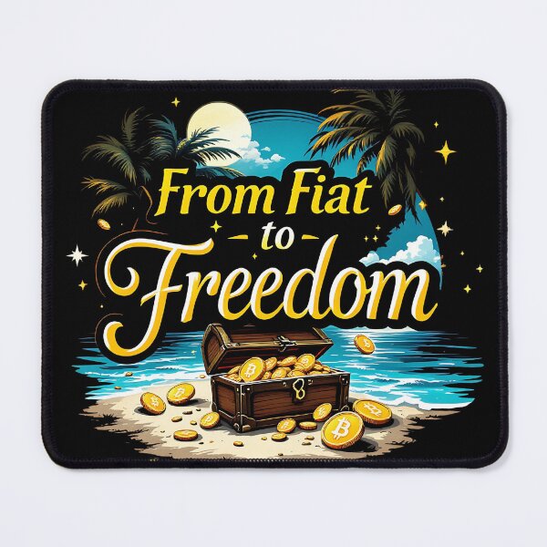 Item preview, From Fiat to Freedom – Bitcoin Treasure designed and sold by nbg2012.