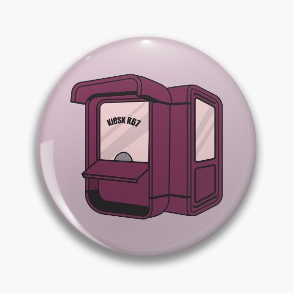 Item preview, Kiosk K67 | Ex Yu Girl Pink Kiosk | Yugoslavia Vibe, Yugo Nostalgia designed and sold by La Nana .