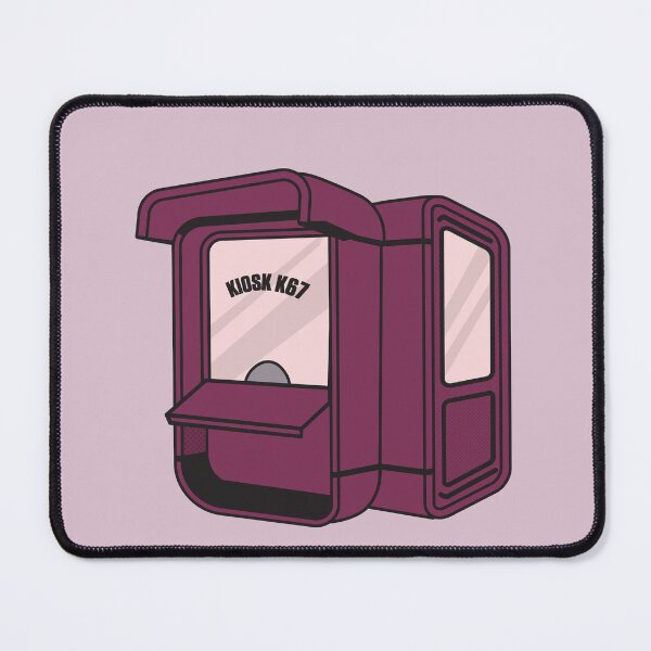 Item preview, Kiosk K67 | Ex Yu Girl Pink Kiosk | Yugoslavia Vibe, Yugo Nostalgia designed and sold by La Nana .
