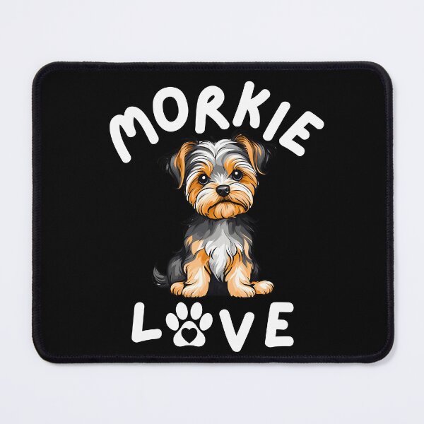 Item preview, Adorable Morkie Love Cartoon Design designed and sold by Fredster1966.